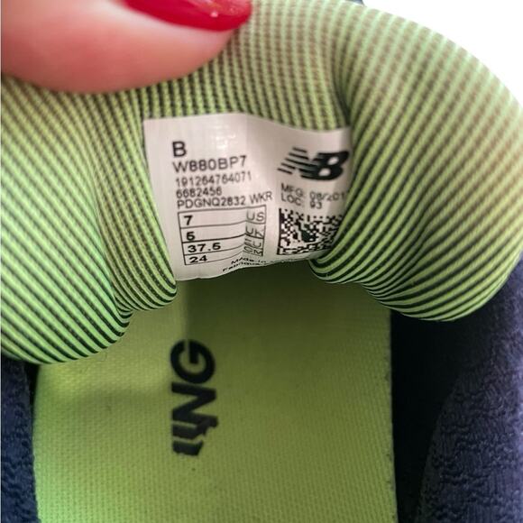 New Balance W880BP7 TRUFUSE Cushion Running Shoes Gray Blue Women’s Sz 7 EUC - Picture 7 of 9